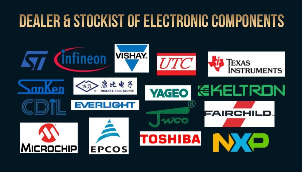 Nemi Enterprises line card — dealer and stockist of electronic components in Mumbai