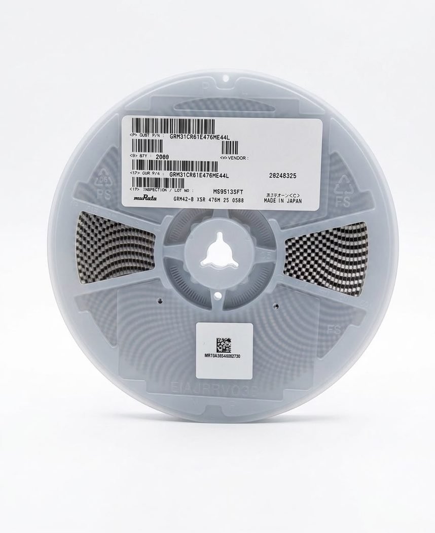 Ready stock of components on original reels